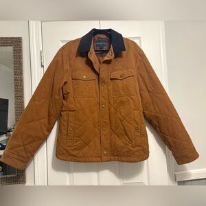 Pendleton Men's Tan Quilted Jacket, LARGE